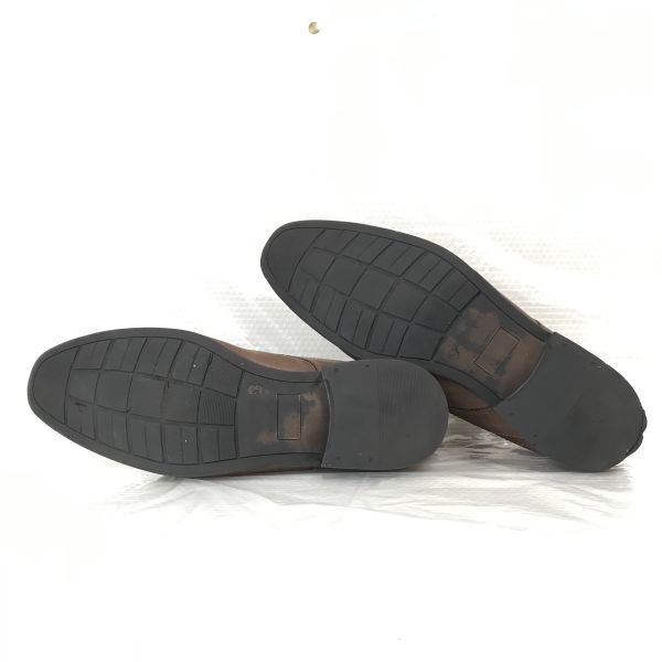 KANSAI YAMAMOTO Leder Schnürschuhe [26.5/Braun] Businessschuhe(GEBRAUCHT)