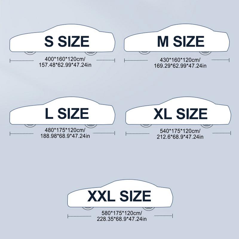 Auto Vollständig Eingewickelte Abdeckungen PE-Material Outdoor Sonnenschutz Hitze Sonne UV-Schutz Staubdicht Anti-UV Kratzfest Autoabdeckung