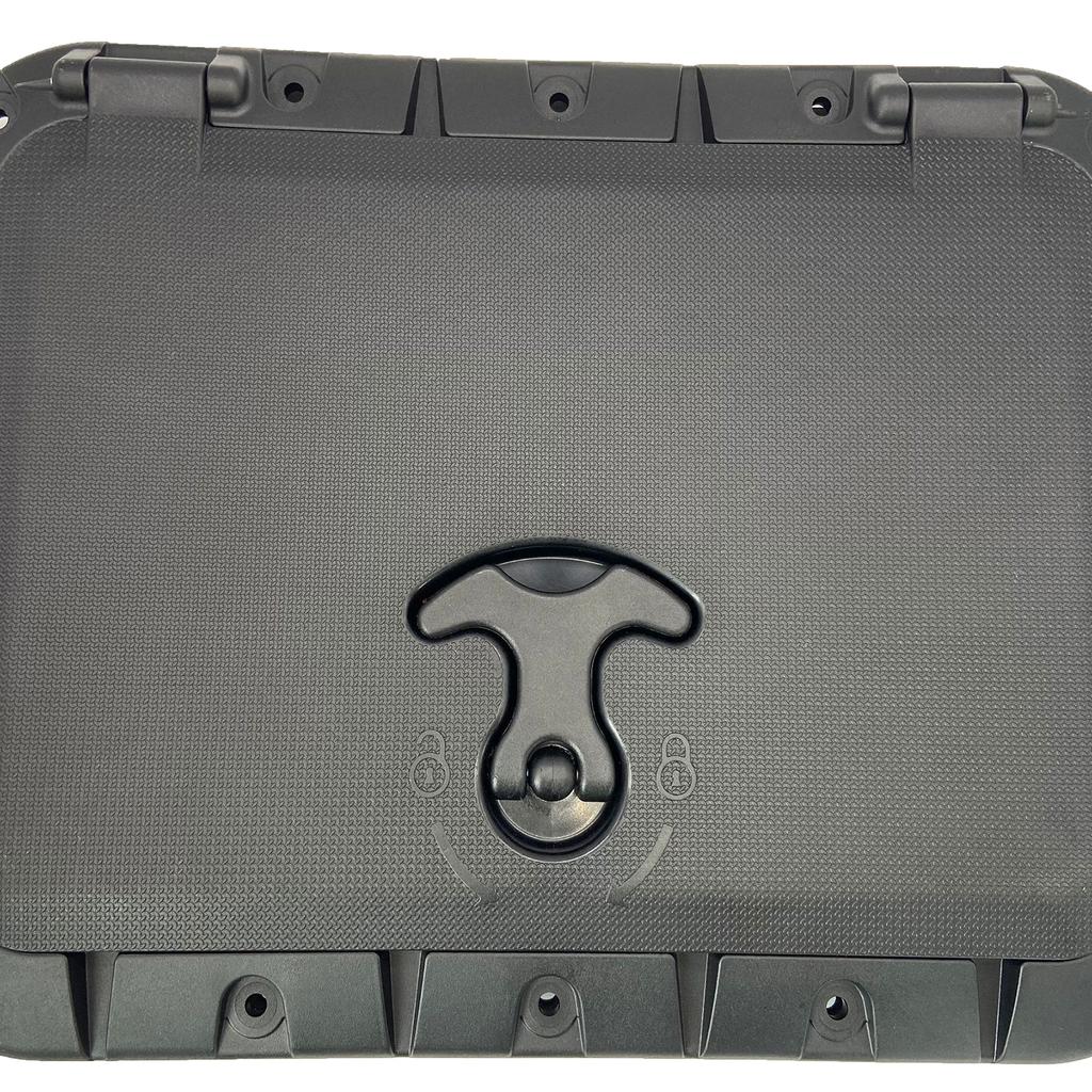 Square Marine Hatches Pull Out Handle IP67 Waterproof Design ABS Deck Cover Suitable For Boats Canoes Kayaks Watercrafts