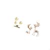 European Leaves Reindeer Statue Bookshelf Sculpture Birthday Housewarming Gift Bedroom Holiday