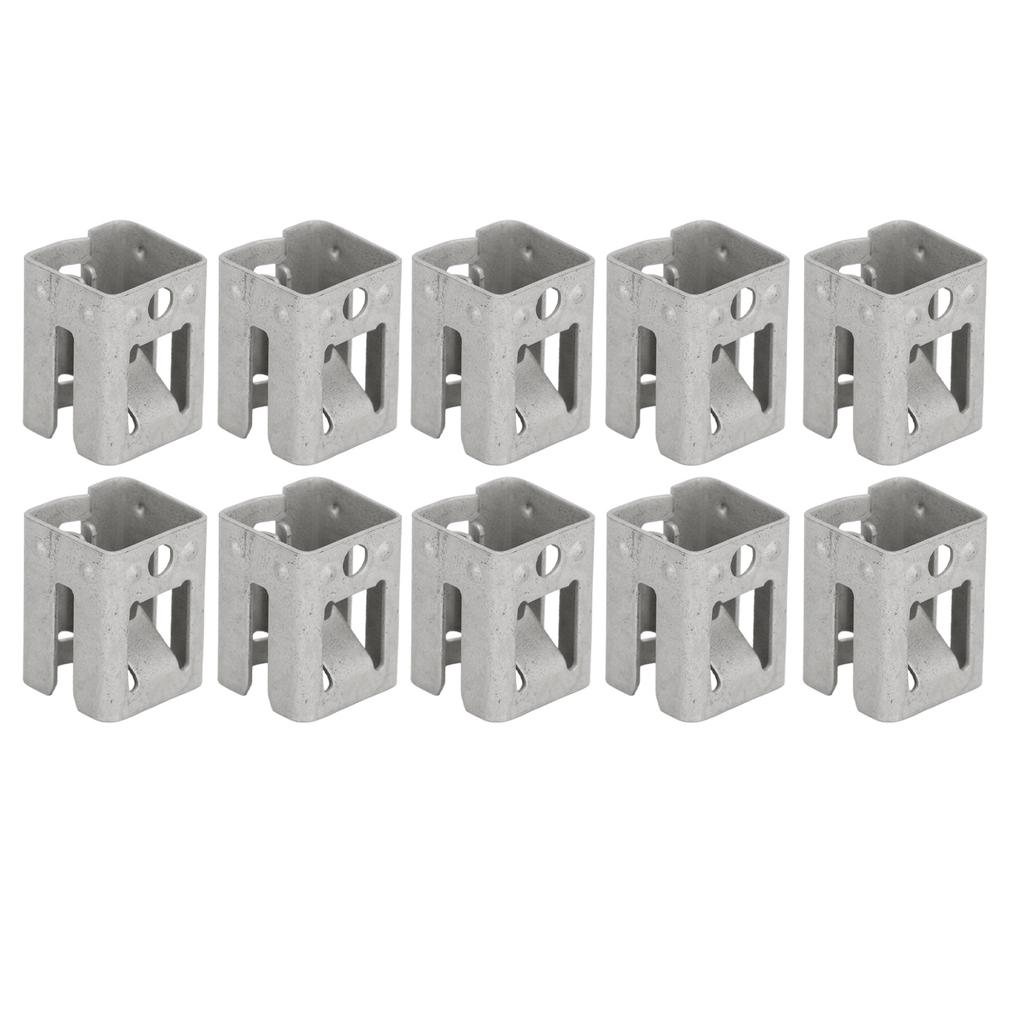 10Pcs Solar Mounting Bracket PV Quick Installation Buckle Spring Steel for Power