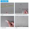 70PCS Car Roof Lining Liner Repair Kit Fix Sagging Headliner Pins Buckle Rivet Durable Automotive Top Lining Repair Kit