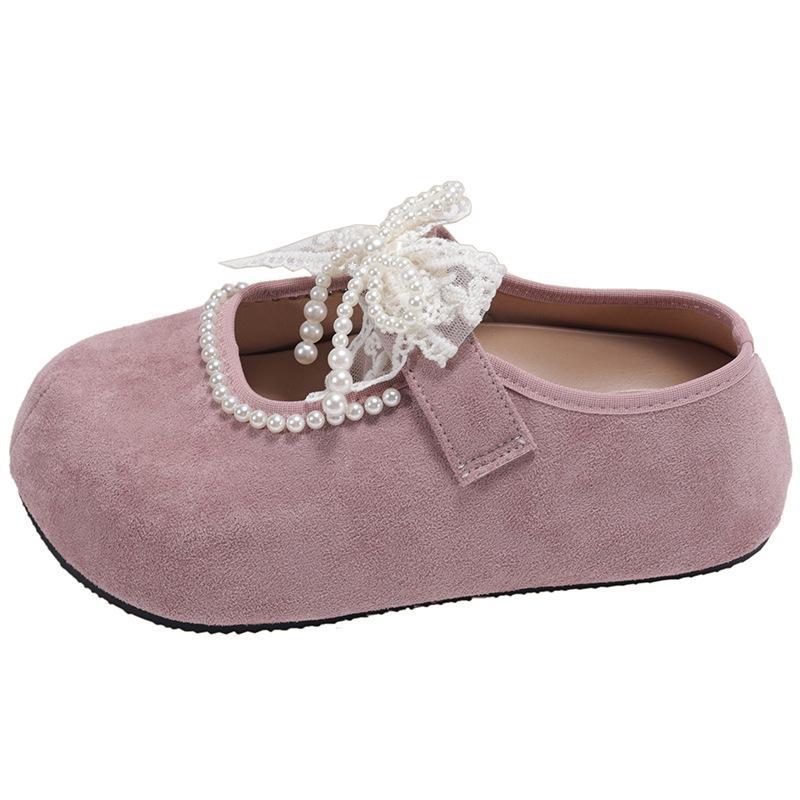 Pearl Temperament Fairy Style Platform Bag Head Slippers Female Summer Wear 2025 New Versatile Height Increase Half Drag Birkenstocks