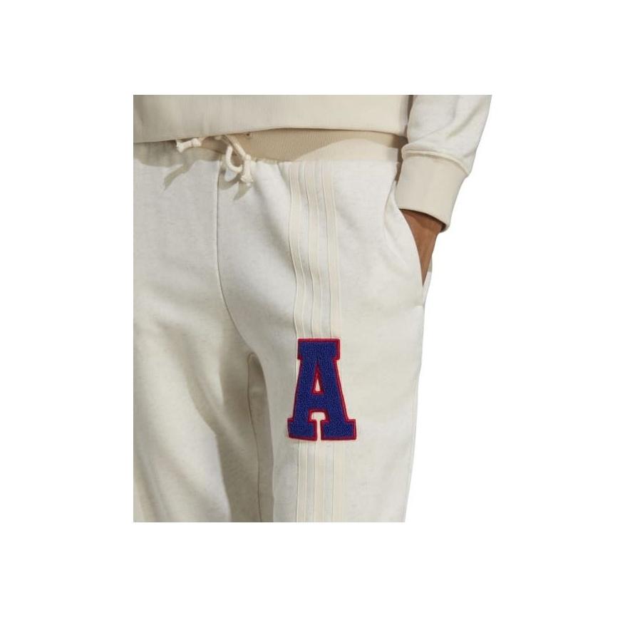 Adidas Letter Towel Embroidery Stripe Drawstring Sports Pants Women Bottoms Miracle-White IC5239