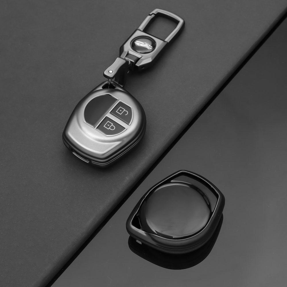 TPU Car Key Case Cover for Suzuki SX4 Swift Liana Vitara Jimny Alto Ignis Esteem 2 Buttons Auto Remote Shell Protect Accessories