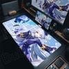 Kawaii Girl Keyboard Mat Furina Anime Mousepad HD New Pretty Genshin Impact Game Office PC Desk Mat Carpet Non-slip speed rubber