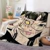 Junji Ito Tomie Kawakami Ghost Soft Plush Blanket,Flannel Blanket Throw Blanket for Living Room Bedroom Bed Sofa Picnic Cover 3D