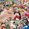 10/30/50pcs Hot Anime One Piece Stickers Luffy Zoro Nami Cartoon Decals Motorcycle Phone Helmet Laptop Cool Graffiti Sticker Toy