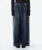 Teulimingbeodeu Side Washed Denim Pants [ Blue ]