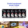 3 /6 Gang Toggle Switch Panel 12V/24V On/Off Rocker Toggle Switch with 10A Fuse For Racing Cars RV Camper Marine Boat Yacht
