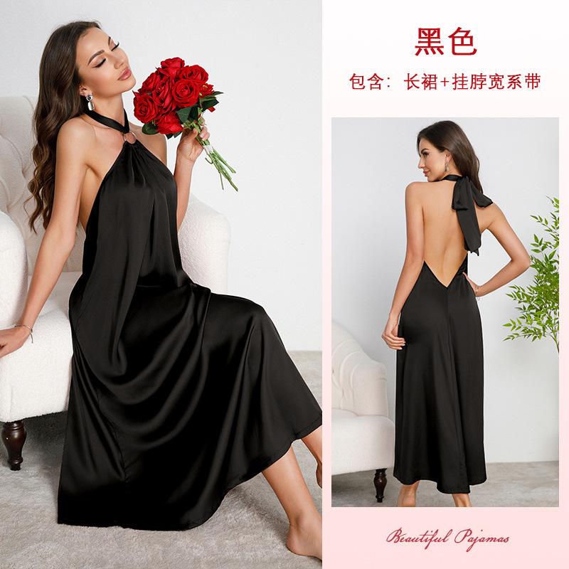 French Dinner Dress Dress High-end Light Luxury Neck Dress Women's High-end Halter Dress Multi-color Optional 888