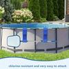 Adjustable Above Ground Pool Pole Hanger Pool Pole Hook For Telescopic Poles Skimmers Leaf Rakes