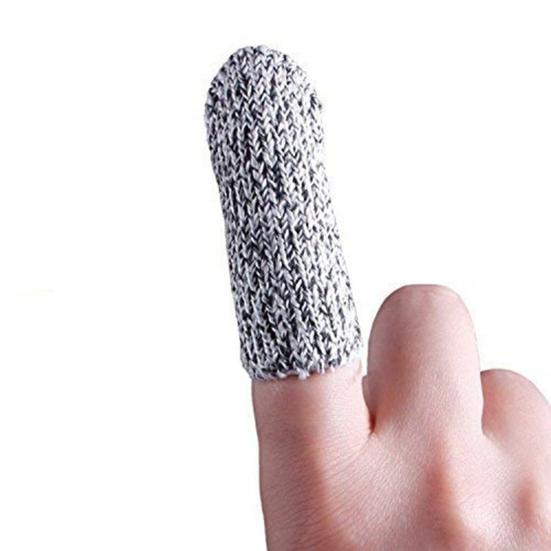 5 Stück Stufe 5 Schnittfest Abriebfest Fingerlinge Daumenschutz für Arbeit Heimwerken