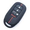 Per Honda     Accord Civic Hr-V Cr-V Pilot Sport Si Ex Ex-L Custodia in Silicone per Chiave Auto Copertura Guscio Portachiavi Accessori