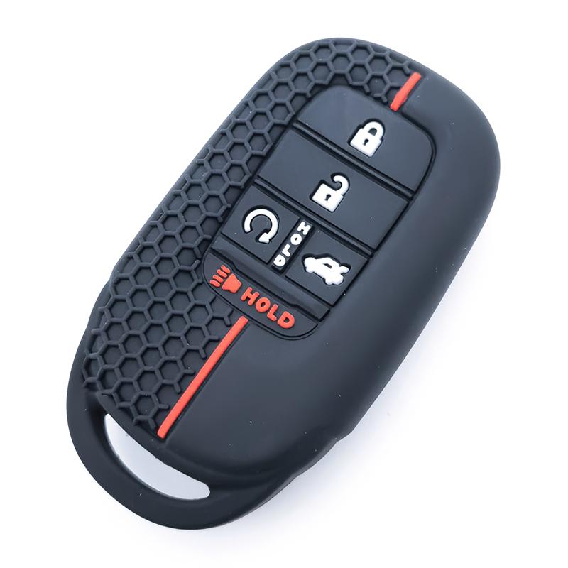 Per Honda Accord Civic Hr-V Cr-V Pilot Sport Si Ex Ex-L Custodia in Silicone per Chiave Auto Copertura Guscio Portachiavi Accessori
