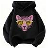 Fashion Tiger Printed Graphic Hoodie Kids Children's Sweatshirt Hoody for Boys Girls Spring Casual Hoodies