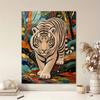 Tiger Pearl Kit DIY 5D Rhinestone Art Craft for Adults Home Party Decoration Handmade Gift