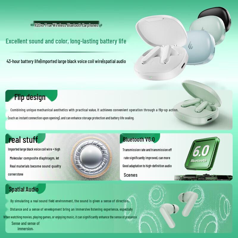 Edifier X2 Evo True Wireless Bluetooth Earbuds