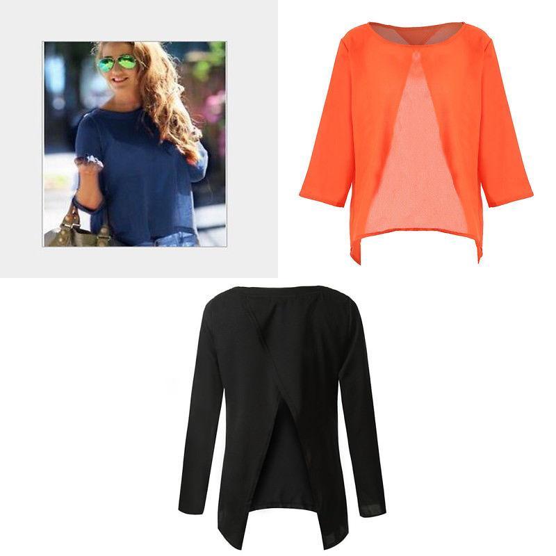Blouse en mousseline pour femme avec empiècement pour un usage quotidien Cadeau mode