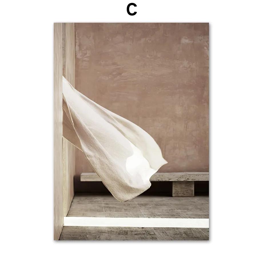 Mediterranean Beige Stairs Car Clay Pot Lemon Wall Art Canvas Painting Nordic Posters And Prints Pictures For Living Room Decor