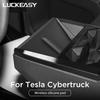 LUCKEASY Center Console Wireless Charger Mat for Tesla Cybertruck 2023 2024 2025 2026 Charge Anti-Slip Protector Pad for Cybertruck Wireless Charging