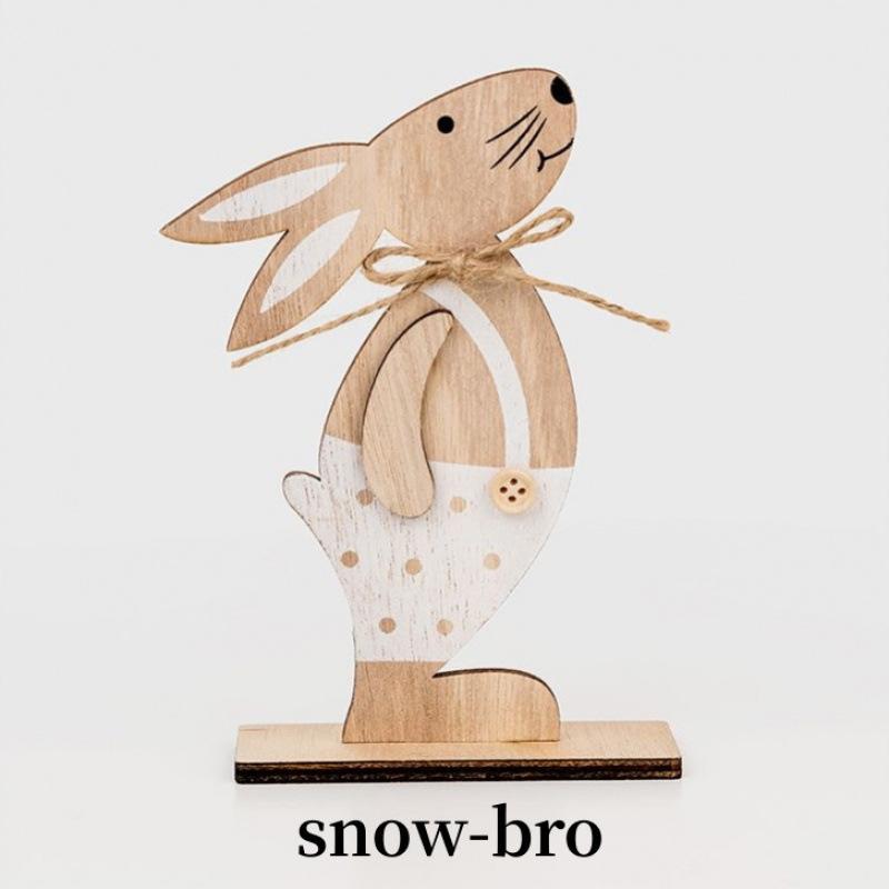 Easter pastoral cute rabbit table decoration cute hanging ornament European style home decoration table