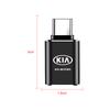 Car Charging Adapter Type-C To USB Converter Car Accessories For KIA Rio Ceed Sportage Cerato Soul Sorento Flip R K2 K3 K5 k6 K7 K8 Soul