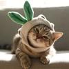 Pet Supplies Funny Pet Garlic Hat Ear-Exposed Decorative Pet Headwear Cosplay Style Cat Dog Hat Party / Halloween Decoration