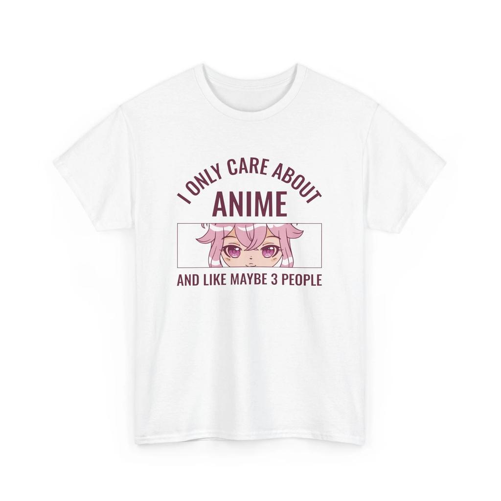 Otaku Japanese Cartoon Tee | Anime Style Shirt | I only care about Anime Shirt