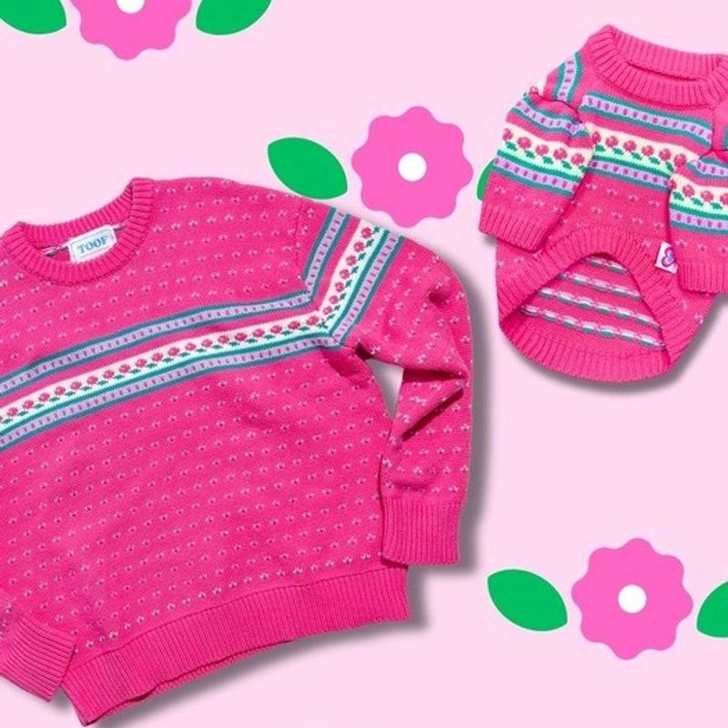 Pull Vintage TOOF l Rose