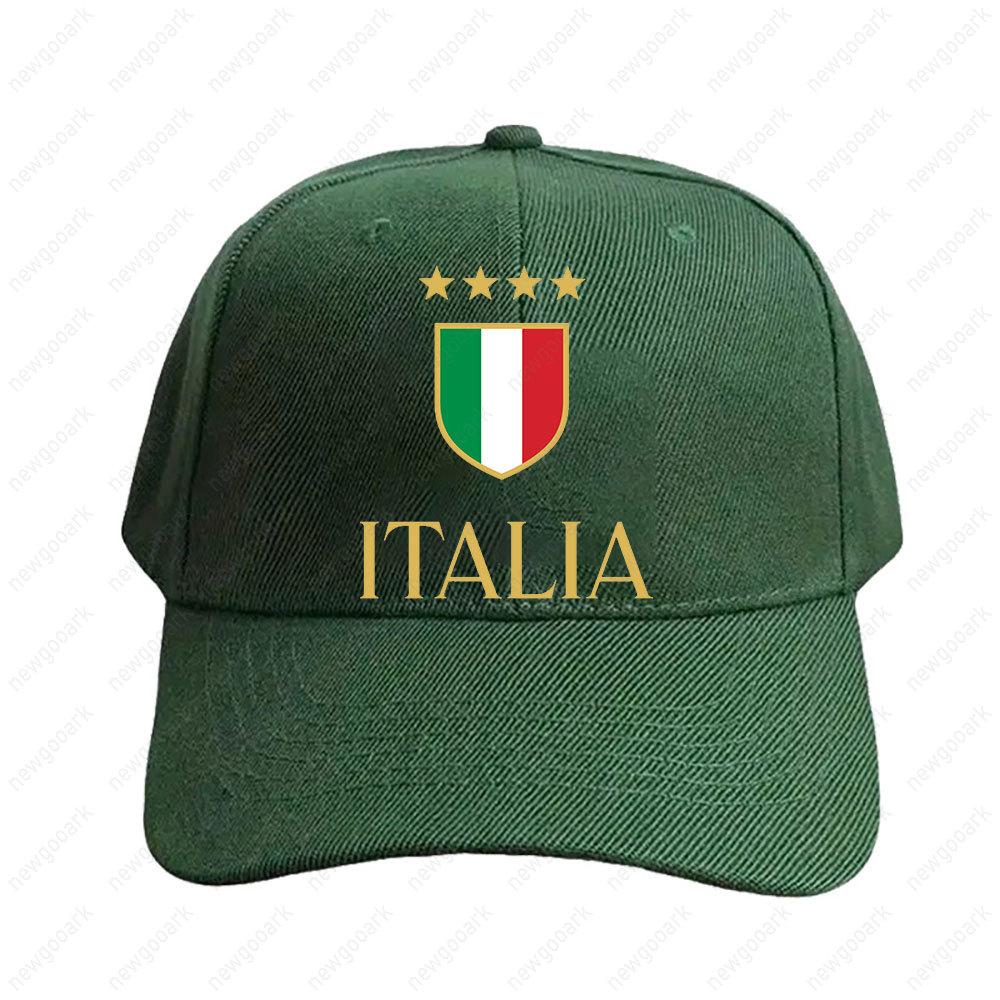 Italia Cap Summer Women Unisex Peaked Hat Fashion Casual Adjustable Printed Baseball Caps Adult