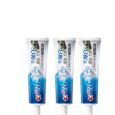 Crest 3D White Bamboo Charcoal Toothpaste 3-Pack