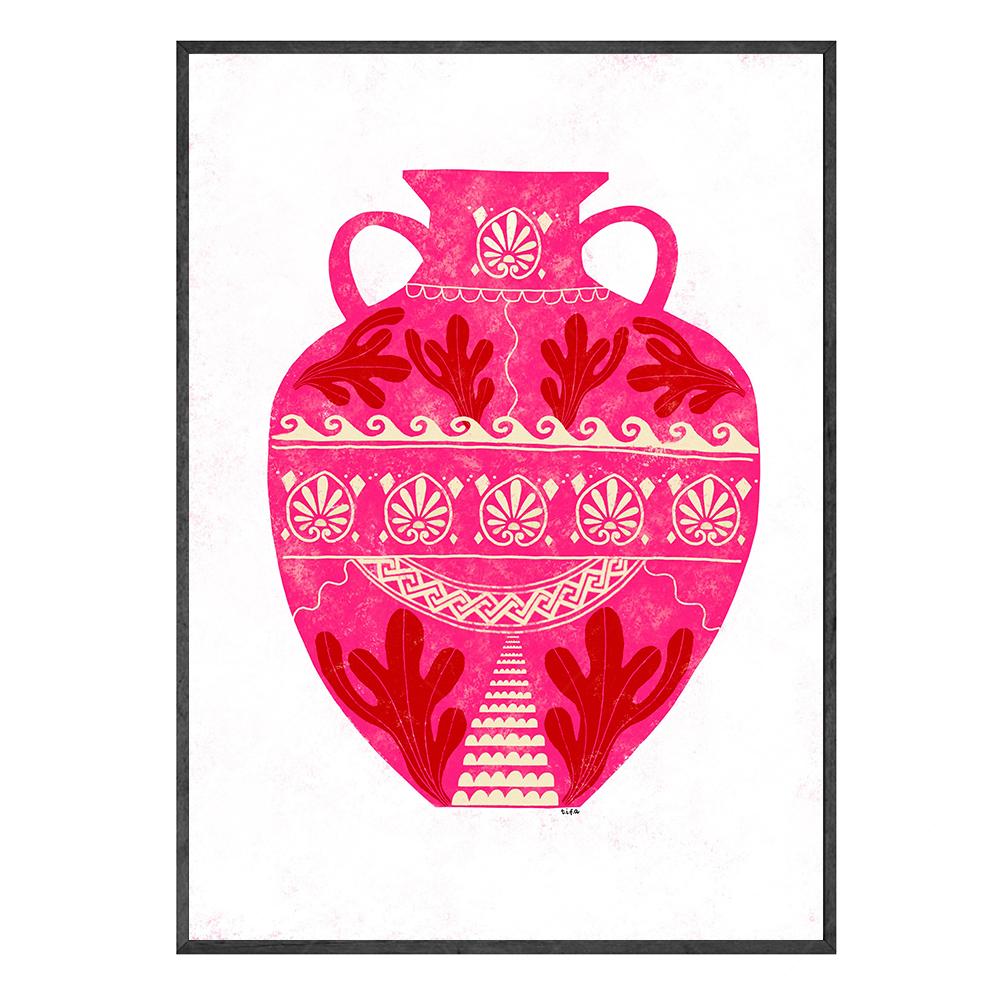 Positivity Kind Girl Quote Posters Art Prints Abstract Pink Flower Canvas Painting Colorful Boho Living Room Home Decor Pictures