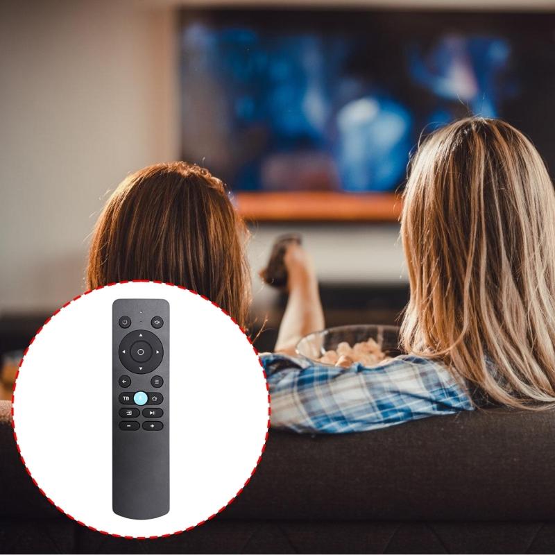 ABS TV-Fernbedienungen Sprachaktivierte Befehle Ergonomisches Layout Kunststoffstruktur Geeignet für nahtlose Bedienung