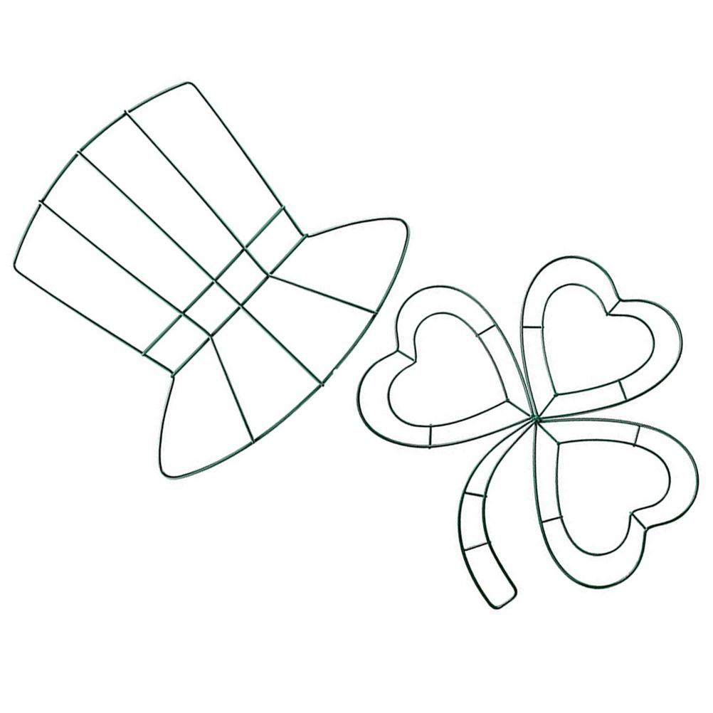 

2 шт. Четырехлистный обруч для ловца снов своими руками, металлические обручи для изготовления поделок, рамки, кольца, принадлежности для венков, гирлянда