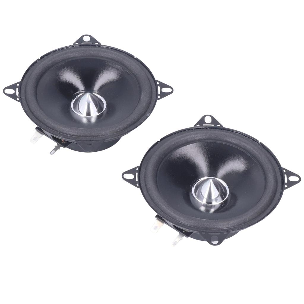 2 Pcs 4in Car Coaxial Speaker Stereo Audio Loudspeaker Universal for Auto Audio System