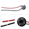 HUIQIAODS S25 Single Turn Signal Headlight Tail Lamp Socket 1156 (BA15S) Waterproof (1156 (BA15S) Waterproof Socket