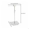 Floor Necklace Stand Adjustable Height Display Multifunctional Jewelry Rack