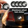 Für Vauxhall 4 Stück 56mm Auto Styling Radnabenkappe Abzeichen Aufkleber Corsa Astra Mokka Grandland Crossland Combo Life