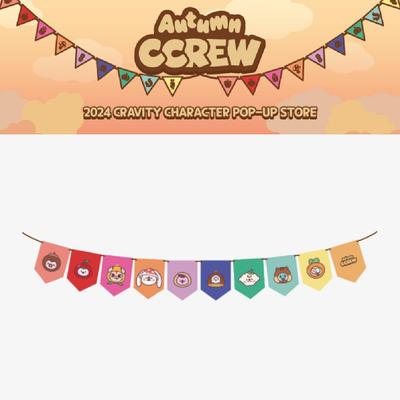2024 CRAVITY Character Autumn CCREW POP-UP Store Mini Garland