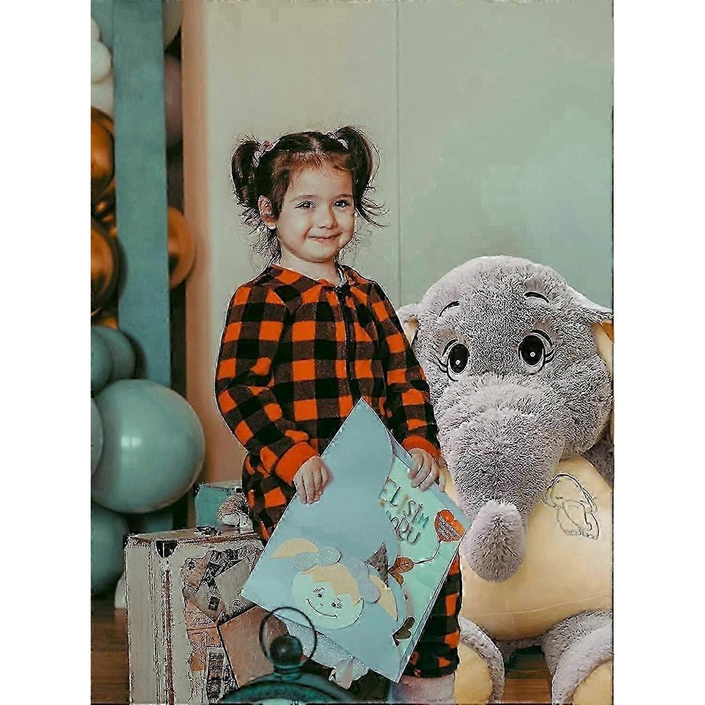 68cm Giant Elephant Plush Cute Soft Elephant Plush Toys Elephant Animal Stuffed Toys Bed Decorations Pillow Elephant