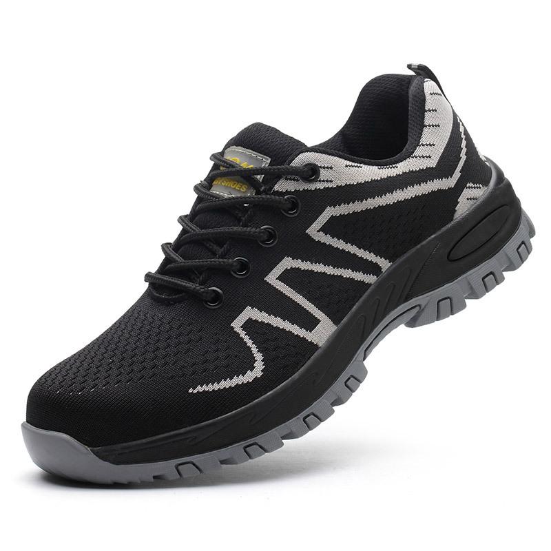 Labor Insurance Shoes Steel Baotou Anti-smashing and Stab-proof Safety and Lightweight Work Shoes