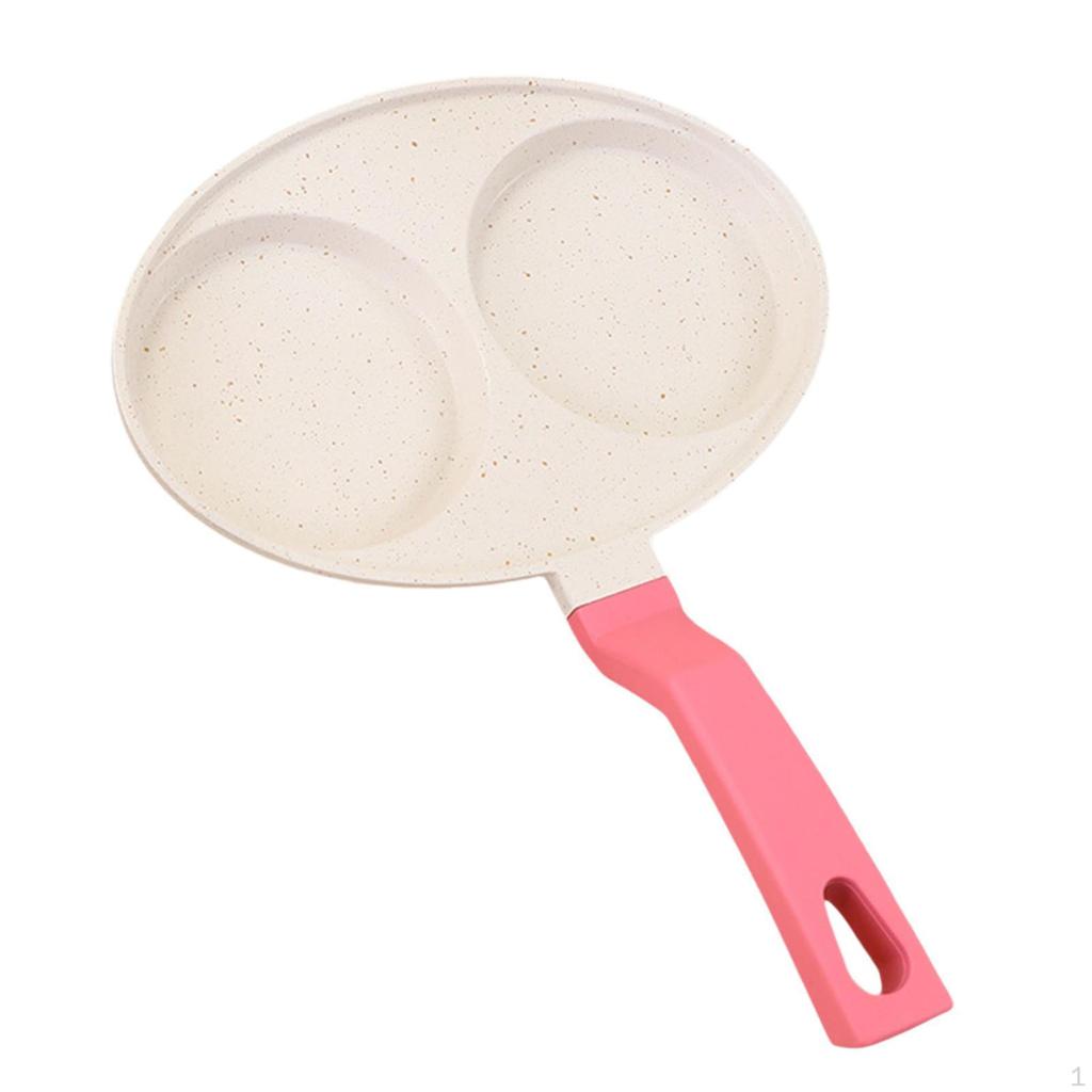 Egg Frying Pan Non-Stick Split Grill Cookware Breakfast Maker Omelette