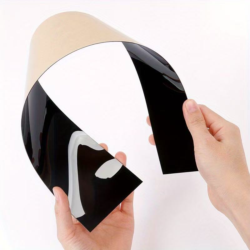 6pcs For BMW 5-Series E60 4-Door Sedan 2003-2008 2009 2010 Gloss Black Window Trim Pillar Posts Door Side Moulding Decorative Cover