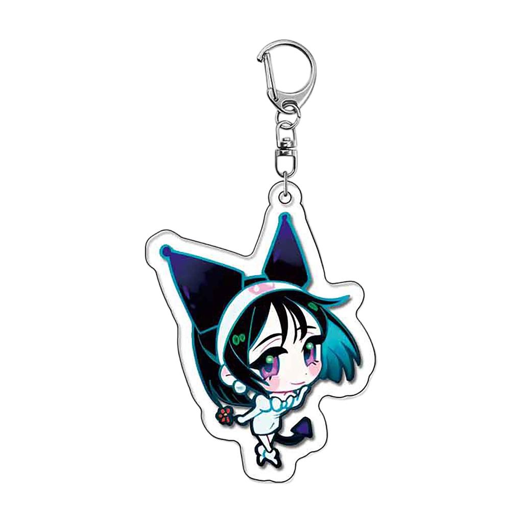 Anime-Zubehör Acryl-Schlüsselanhänger Anhänger, Niedlicher Schüler Anime Rucksack Anhänger