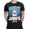 Jaws Movie 1975 Art Graphic Funny 100 Cotton Tshirt Jaws Tees Tops For Unisex