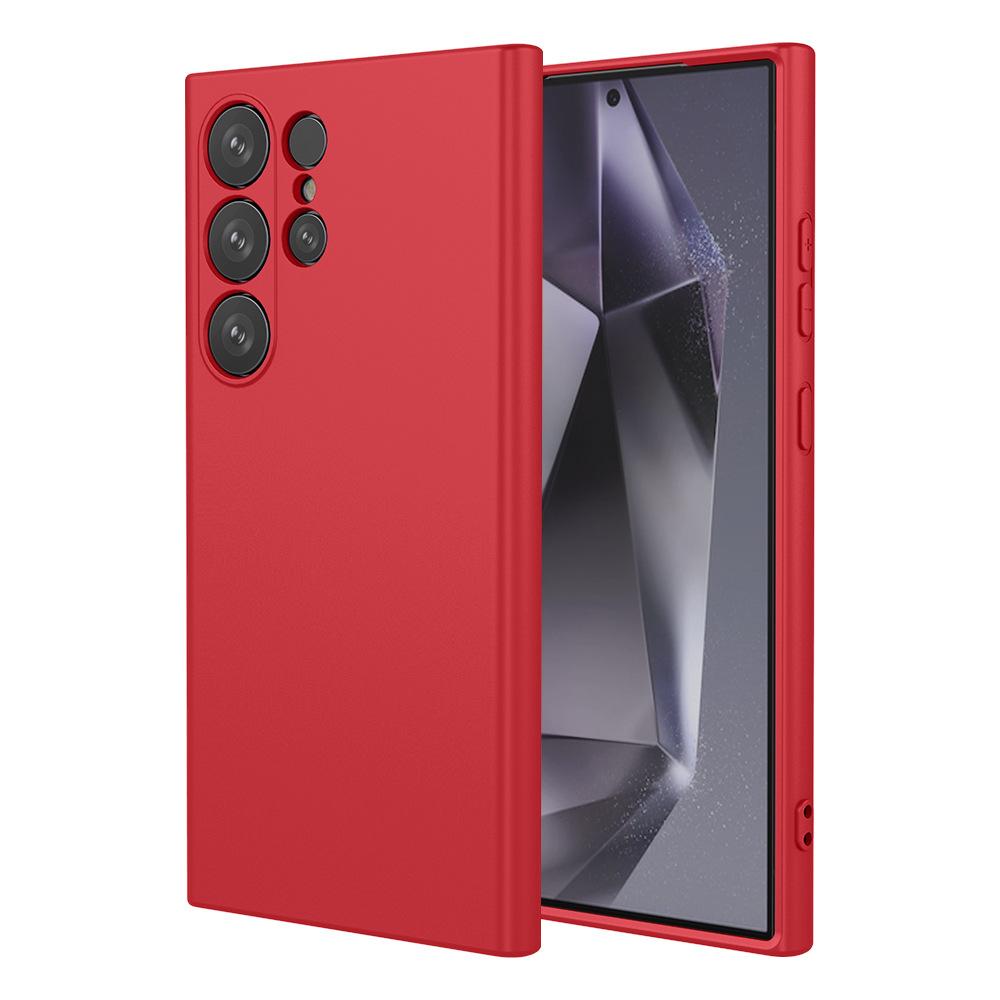 

Подходит для Galaxy Samsung S25FE Чехол из жидкого силикона с эффектом кожи S23ultra Чехол для телефона S23 Samsung Note20 Samsung S25FE