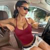 Fall 2025 New Fitness Underwear Cami Women's Belt Chest Pad Sports Bra Hanging Neck Yoga Clothes Beauty Back Outer Wear
