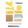 30Pcs Clay Sculpture Tool Carving Knife Drill Pen Indentation Stick Pottery Shaping Utensil
