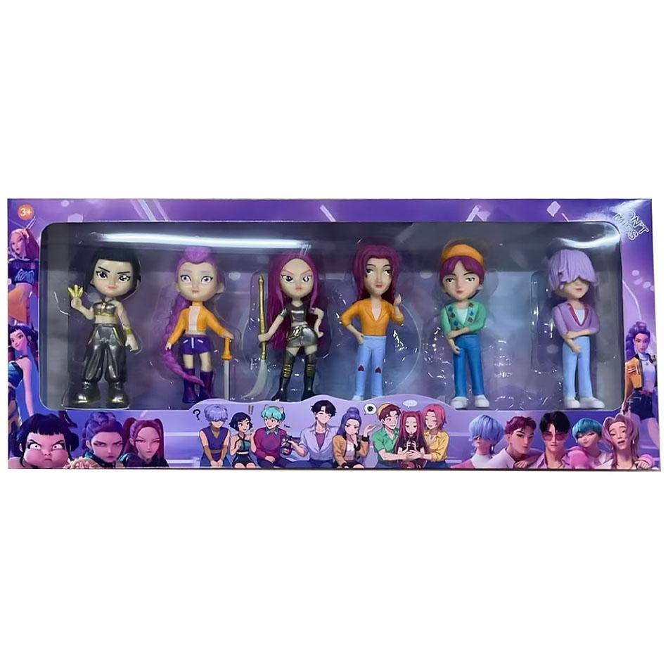 2027 NEW Kpop Devil Hunter Rumi Zoe Mira anime polyvinyl chloride character collection desktop trinkets Childrens New Year gift